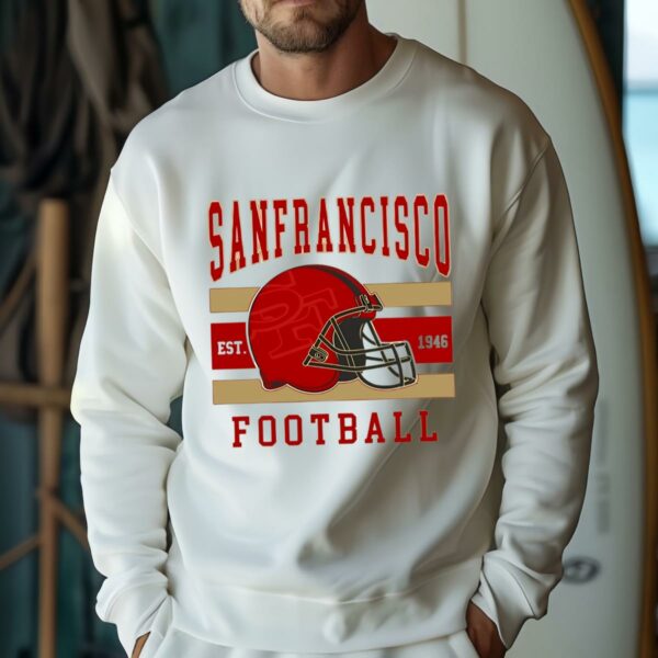 Vintage 49ers San Francisco Football Shirt Gift For Fans 3 11
