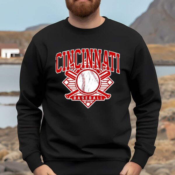 Vintage Cincinnati Baseball T Shirt 5 4