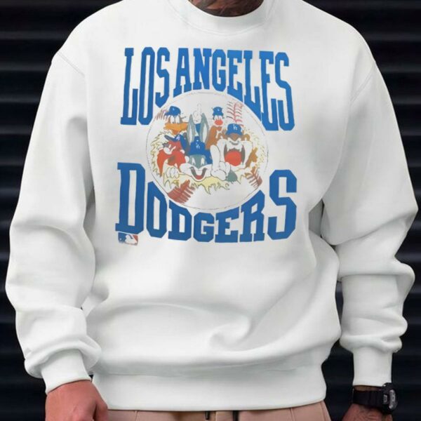 Vintage Los Angeles Dodgers Looney Tunes T Shirt 3 3