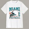 Vintage Miami Dolphins 1965 Football Helmet Shirt 2 mechsunshinew2