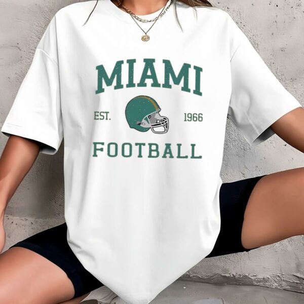 Vintage Miami Dolphins Shirt Miami Football Unisex Shirt 3 mechsunshinew3