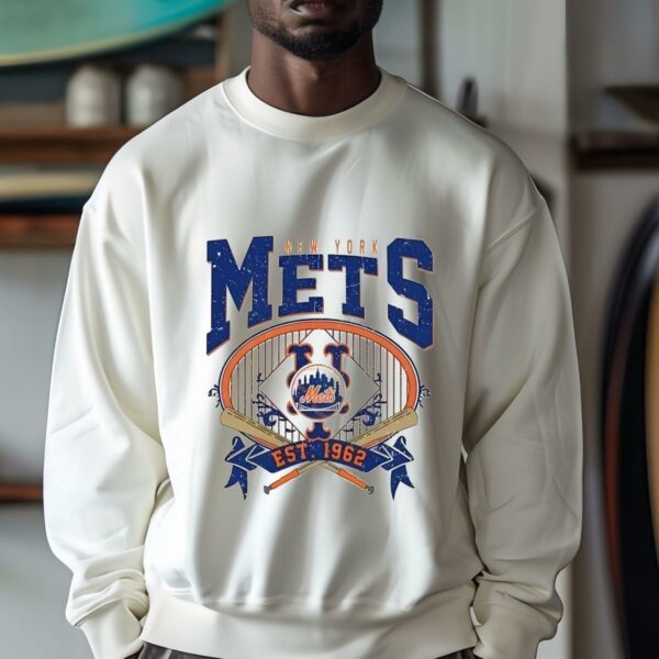 Vintage New York Mets Est 1962 Baseball Shirt 3 10