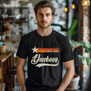 Vintage Yankees Shirt Retro Gift Sports Lover Mens Women Boys T shirt 1 14