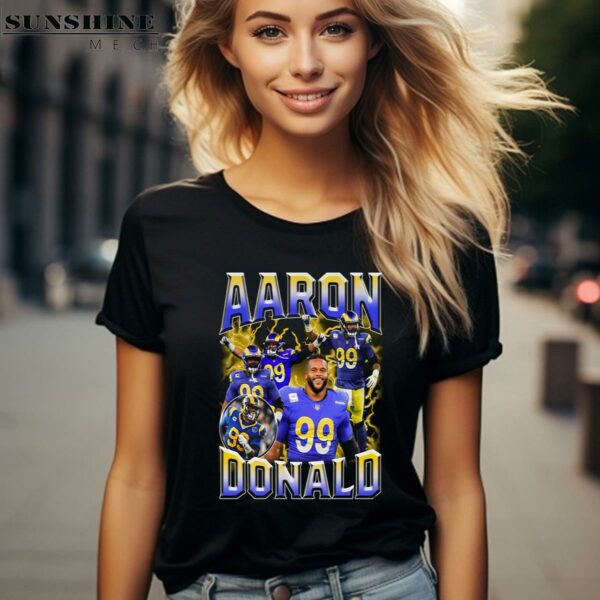 Aaron Donald LA Rams Football Shirt 2 women shirt