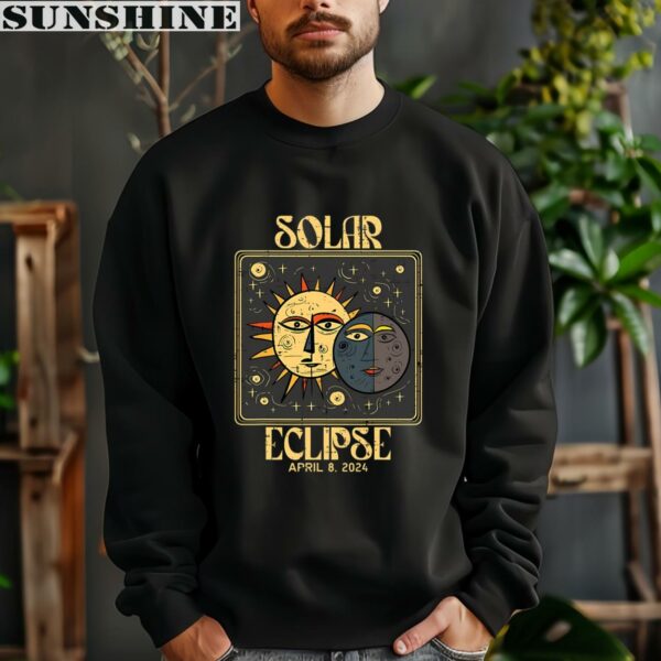 April 8 2024 Totality Solar Eclipse Tarot Shirt 3 sweatshirt