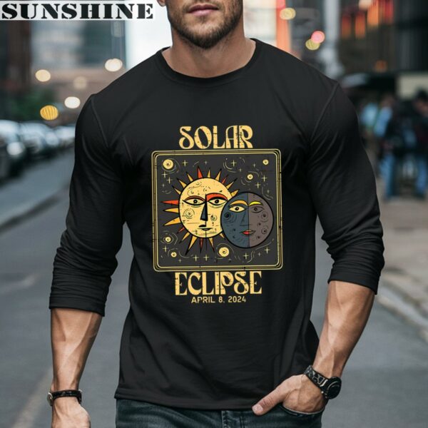 April 8 2024 Totality Solar Eclipse Tarot Shirt 5 long sleeve shirt