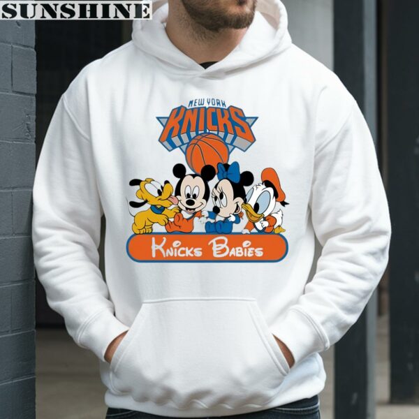 Baby Mickey And Friends New York Knicks Nba Basketball Shirt 3 hoodie