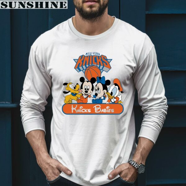 Baby Mickey And Friends New York Knicks Nba Basketball Shirt 5 mockup