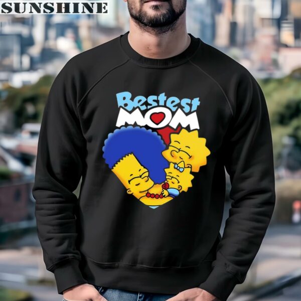 Bestest Mom The Simpsons Mom Day Shirt 3 sweatshirt
