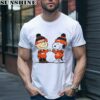 Charlie Brown Fist Bump Snoopy Denver Broncos Shirt NFL Football Gift 1 men shirt