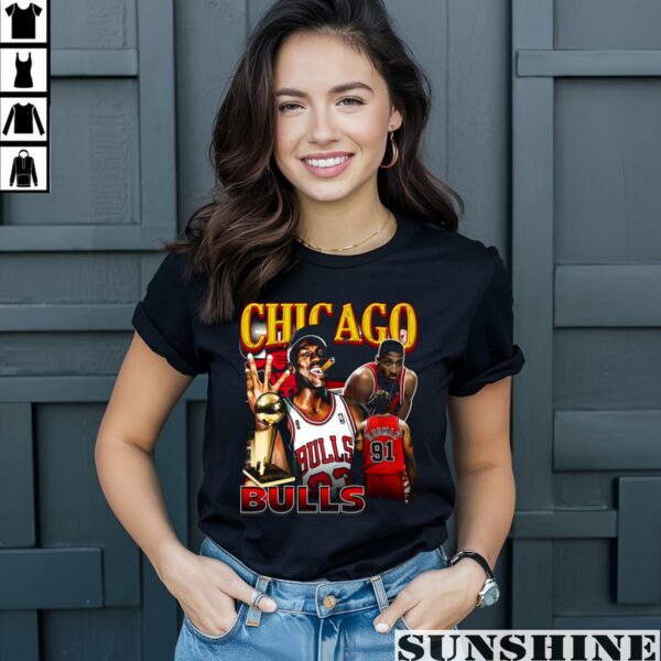 Chicago Bulls NBA Basketball Shirt Sport Gift 2 women shirt