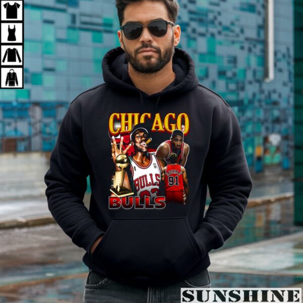 Chicago Bulls NBA Basketball Shirt Sport Gift 4 hoodie