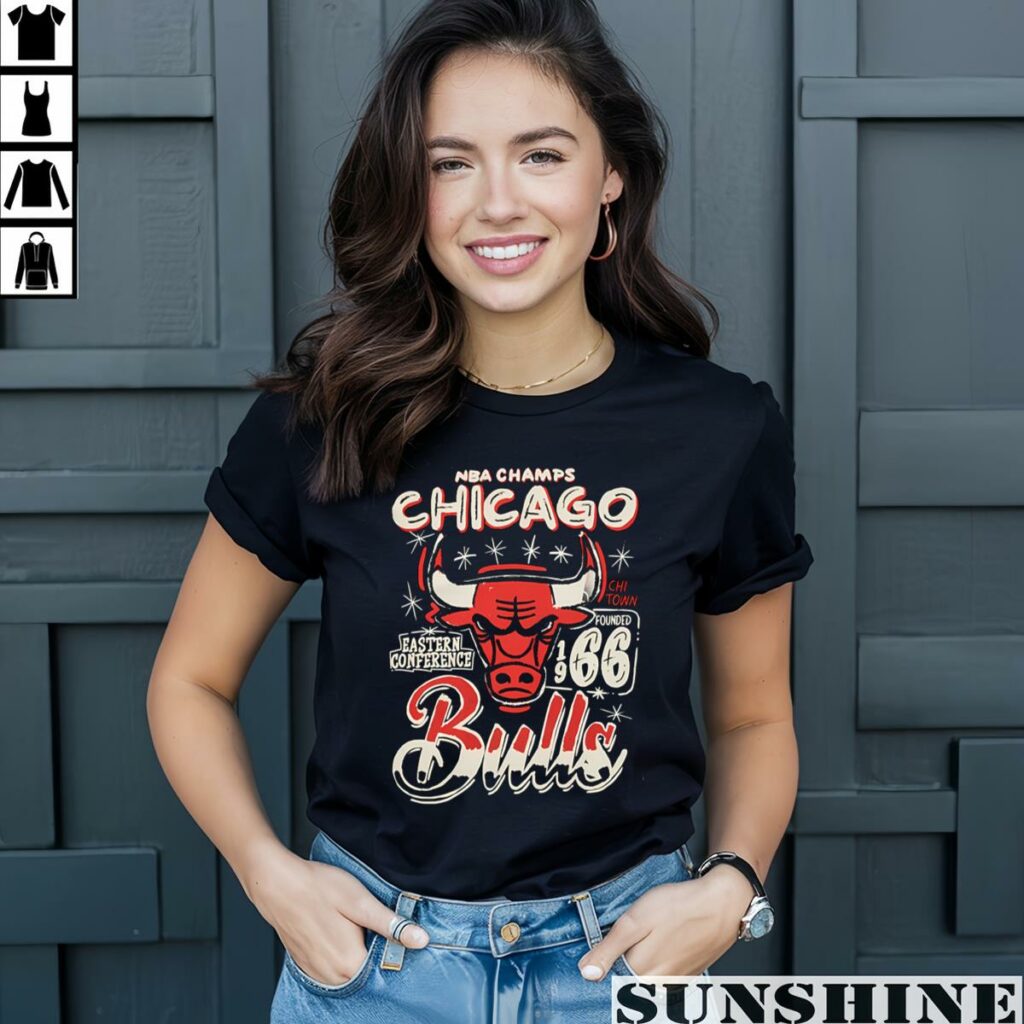 Chicago Bulls NBA Champs Shirt 2 women shirt