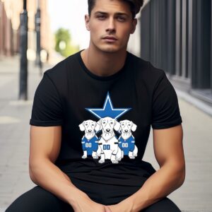 Dallas Cowboys Dachshund Dogs Funny Shirt 1 1