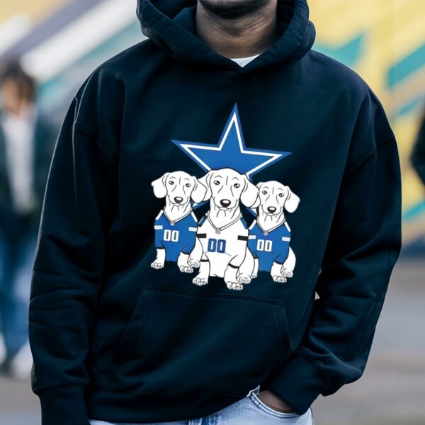 Dallas Cowboys Dachshund Dogs Funny Shirt 4 1111