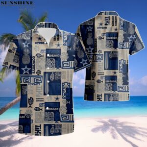Dallas Cowboys Fish Pineapple Pattern Summer Hawaiian Shirt 1 hawaiian