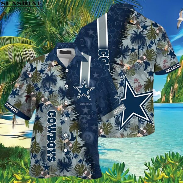 Dallas Cowboys Football Floral Aloha Hawaiian Shirt 3 Hawaiian Shirt
