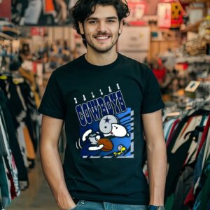 Dallas Cowboys Football Woodstock And Snoopy T shirt 1 men shirt