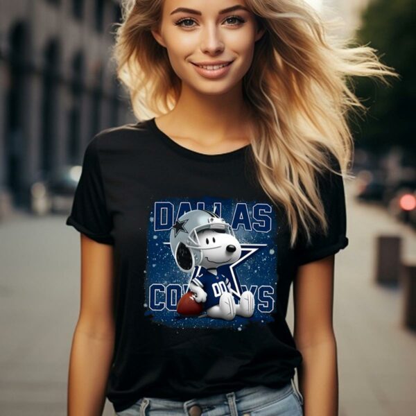 Dallas Cowboys Mix Snoopy T shirt 2 124
