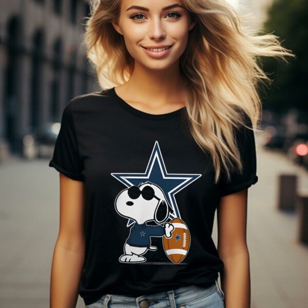 Dallas Cowboys NFL x Snoopy Dog Peanuts Into This Fan Shirt 2 124
