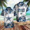 Dallas Cowboys Tropical Floral Hibiscus Hawaiian Shirt 2 hawaiian shirt 2