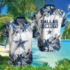 Dallas Cowboys Tropical Floral Hibiscus Hawaiian Shirt 3 Hawaiian Shirt