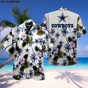 Dallas Cowboys Tropical Flower Hawaiian Shirt Beach Short 1 hawaiian