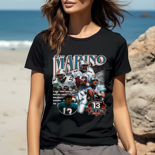 Dan Marino Miami Dolphins Vintage Shirt 2 women shirt