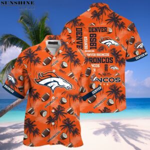 Denver Broncos Aloha Hawaiian Shirt Summer Vacation 1 hawaiian
