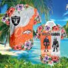 Denver Broncos Vs Las Vegas Raiders Surfboard Logo Beach Hawaiian Shirt 3 Hawaiian Shirt