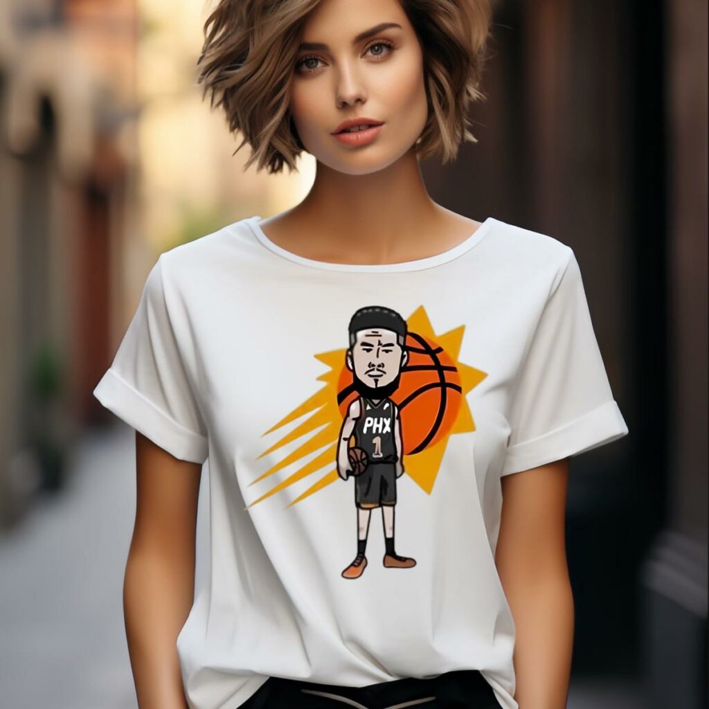 Devin Booker Player Phoenix Suns Shirt 2 women shirt