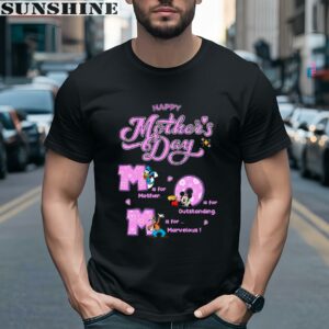 Disney Characters Happy Mothers Day Shirt 1 men shirt