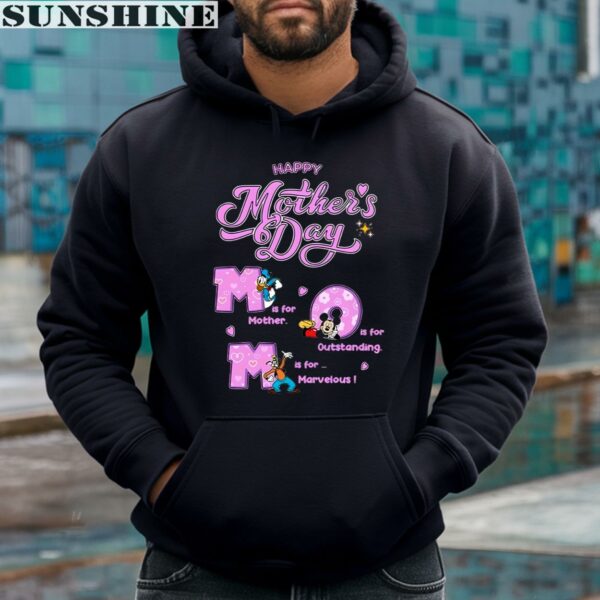 Disney Characters Happy Mothers Day Shirt 4 hoodie