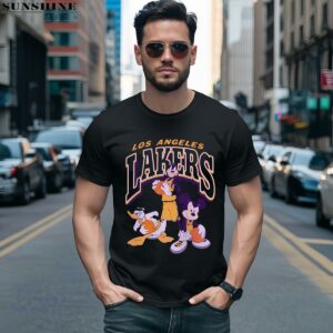 Disney Mickey Squad Los Angeles Lakers Shirt 1 men shirt