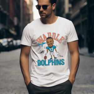 Dolphins Jaylen Waddle Signature Shirt 1 men shirt