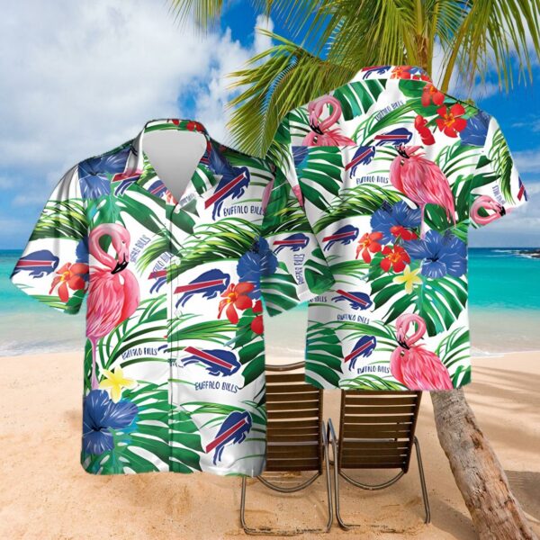 Flamingo Buffalo Bills Hawaiian Shirt 1 hawaiian shirt