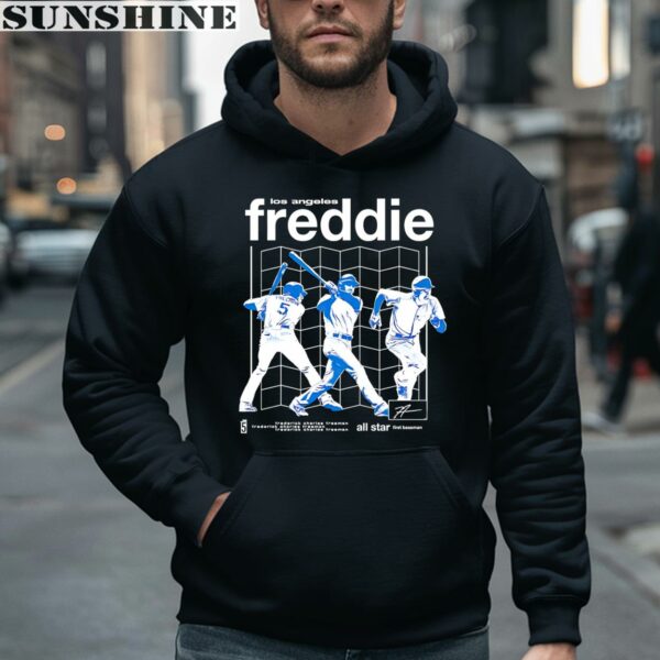 Freddie Freeman Schematics Los Angeles Dodgers Shirt 4 hoodie
