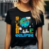 Funny Earth Looking Solar Eclipse April 8th 2024 Shirt 2 women shirt