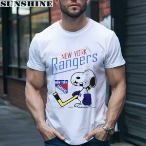 Funny Snoopy New York Rangers Shirt 1 men shirt