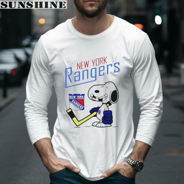 Funny Snoopy New York Rangers Shirt 5 long sleeve shirt