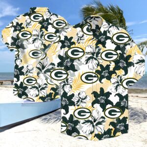 Green Bay Packers Hawaiian Shirt Summer Gift 1 hawaiian shirt
