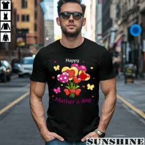 Happy Mothers Day A Colorful Bouquet Of Hearts Shirt 1 men shirt 2