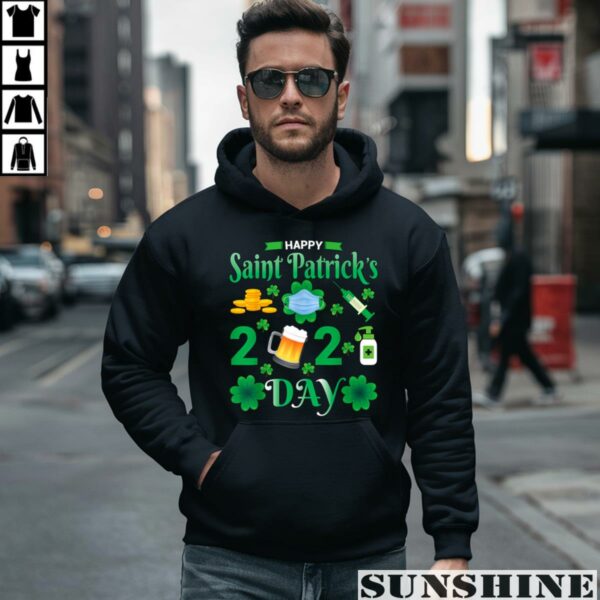 Happy Saint Patricks Day 2024 Irish Shamrock Face Mask Shirt 4 hoodie