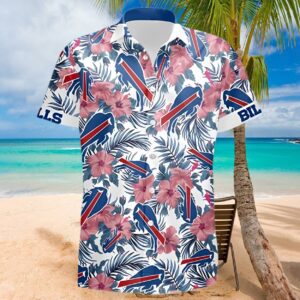 Hibiscus Flower Buffalo Bills Hawaiian Shirt NFL Gift 1 hawaiian shirt