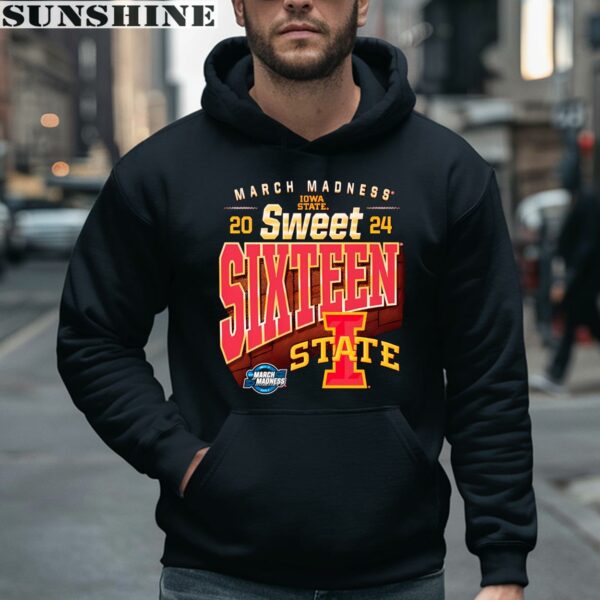 Iowa State Cyclones Basketball 2024 NCAA Mens Sweet Sixteen March Madness Shirt 4 hoodie