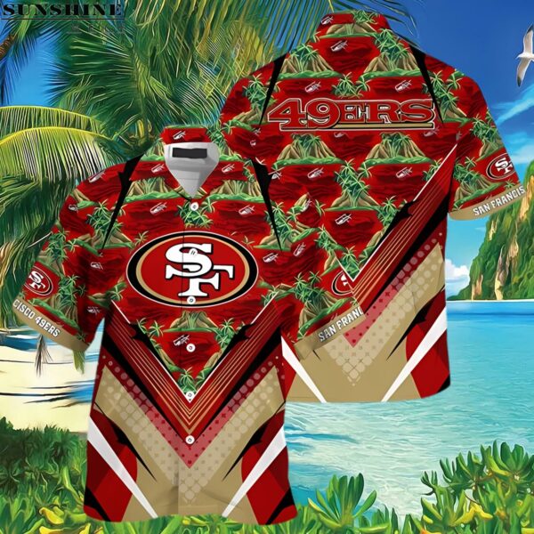 Island Pattern San Francisco 49ers Hawaiian Shirt 3 Hawaiian Shirt