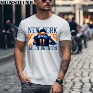 Jalen Brunson Back New York Knicks Shirt 1 men shirt