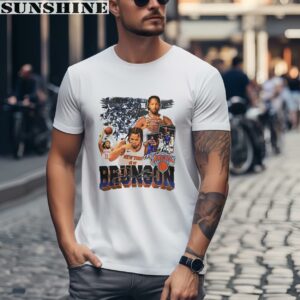 Jalen Brunson New York Knicks Shirt NBA Graphic Tees 1 men shirt