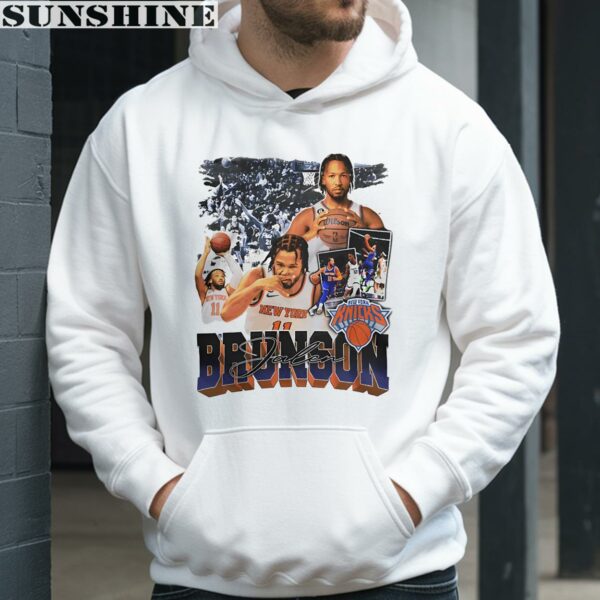 Jalen Brunson New York Knicks Shirt NBA Graphic Tees 3 hoodie