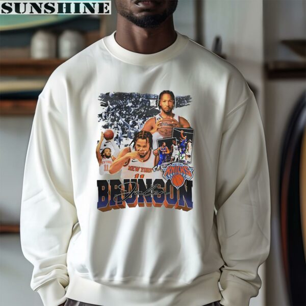 Jalen Brunson New York Knicks Shirt NBA Graphic Tees 4 sweatshirt